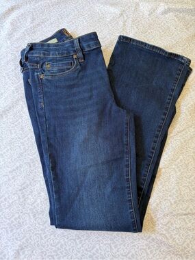 Kut from the Kloth Nicole Dark Blue Boot Cut Jeans